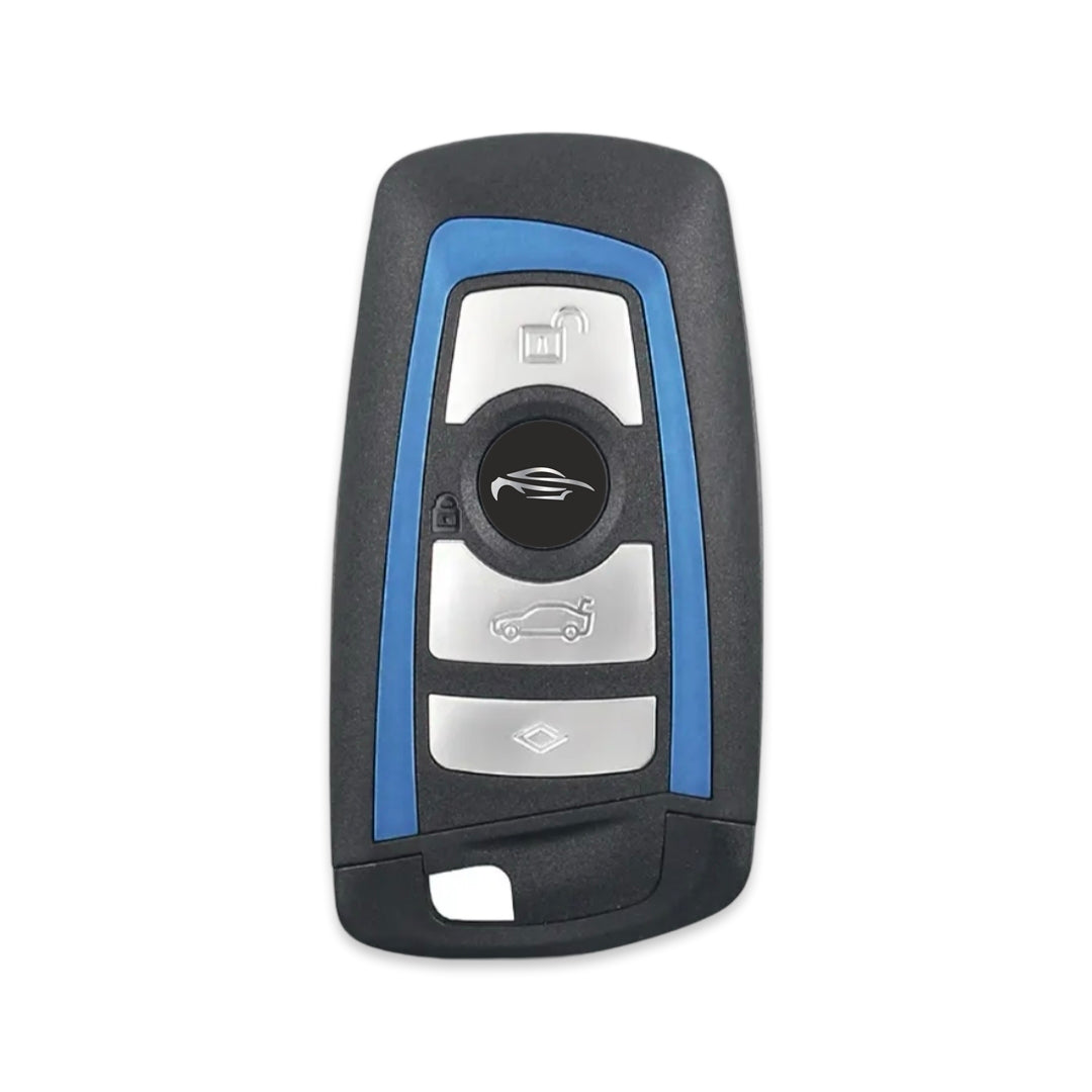 BMW F-Series & G-Series Smart key Keyless GO 4 knoppen Licht 868MHz - Blauw