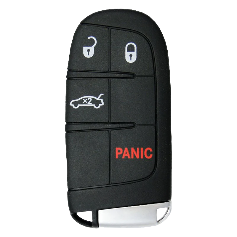 Chrysler Jeep Dodge Smart key Keyless Go 2+2 Knoppen PCF7945A/PCF7953A (ID46) 433Mhz
