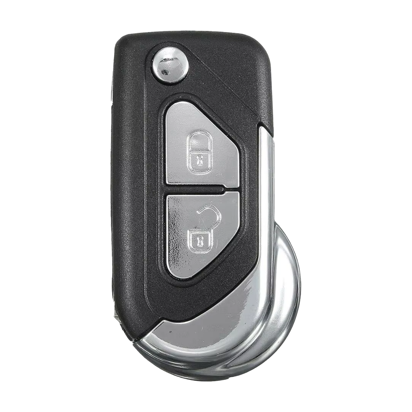 Citroën DS3 klapsleutel behuizing 2 knoppen - sleutelbaard: VA2