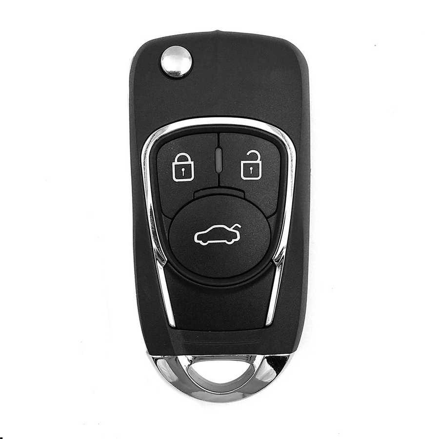 NB22 - KeyDiy Multifunctionele Opel met 3 Knoppen Afstandsbediening