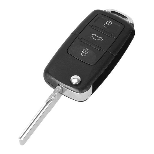 Audi flip key 3 buttons Keyless GO 433Mhz chip:ID48 PN 8V0 837 220 D - 8V0837220D OEM product