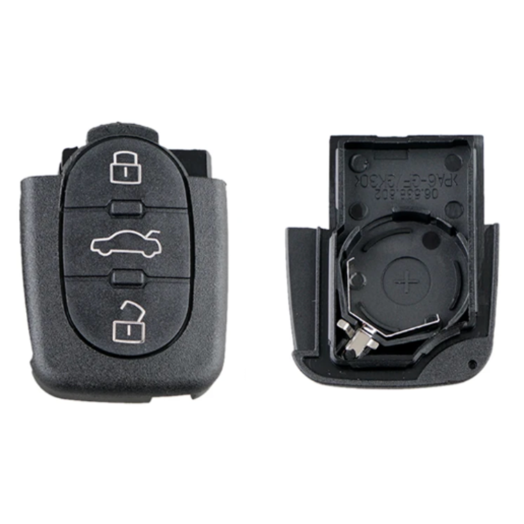 Audi 3 Button Remote Control Flip Key Housing