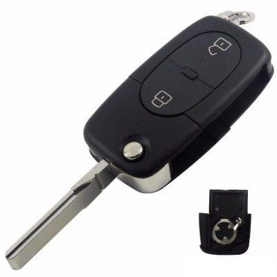 Audi remote control flip key 2 buttons