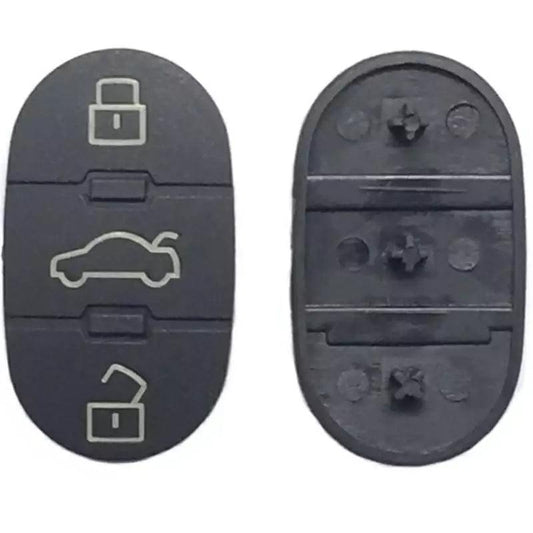 Audi replacement rubber for flip key 3 buttons