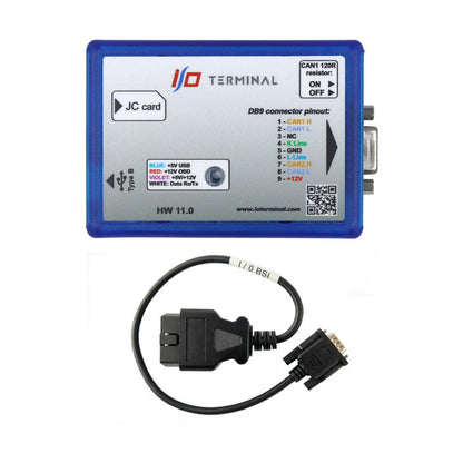 I/O IO Terminal Multi Tool Device &amp; I/O IO Terminal OBD Cable for MultiTool Bundle