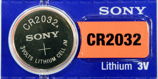 Knoopcelbatterij CR2032