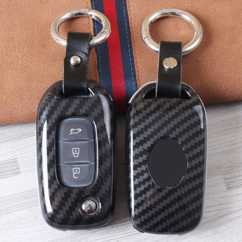 Car-Key-Case-Protection-Cover-for-Renault-Koleos-Kadjar-Samsung-QM5-QM6-2016-2018-Holder-Protector