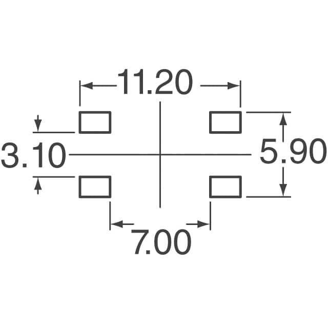 Microschakelaars Universal 4 Pin 6X6X5.0H 1