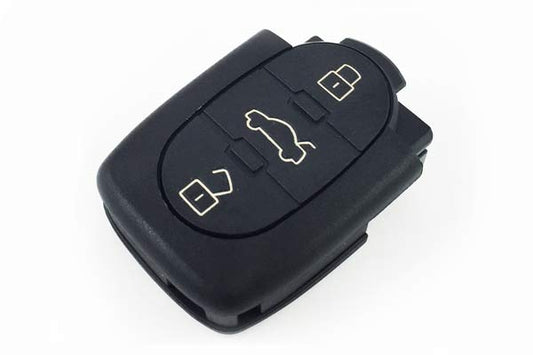 Audi afstandsbediening klapsleutel 3 knoppen